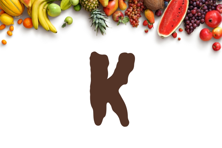 Frutas que começam com a letra K, do nutritivo kiwi ao doce caqui, em uma jornada saborosa que destaca a diversidade frutífera.