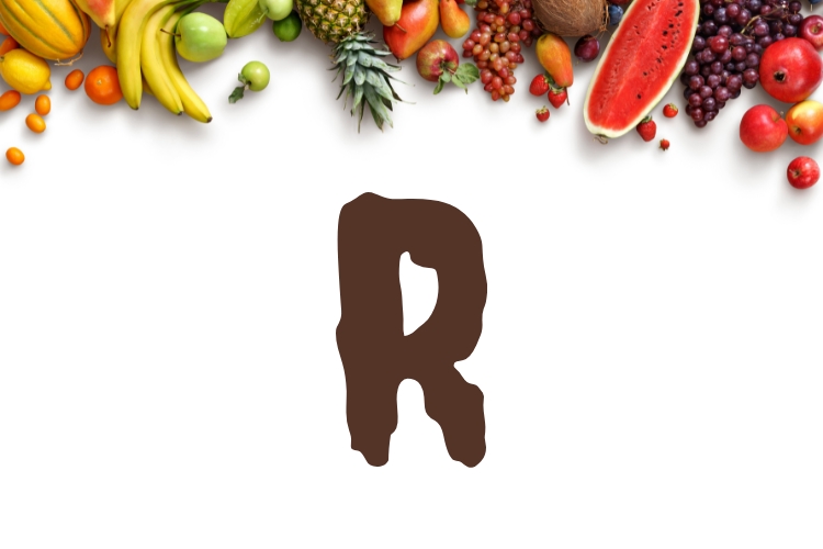 Frutas que começam com a letra R, da romã repleta de antioxidantes à exótica rambutan, em uma viagem de sabores intensos.